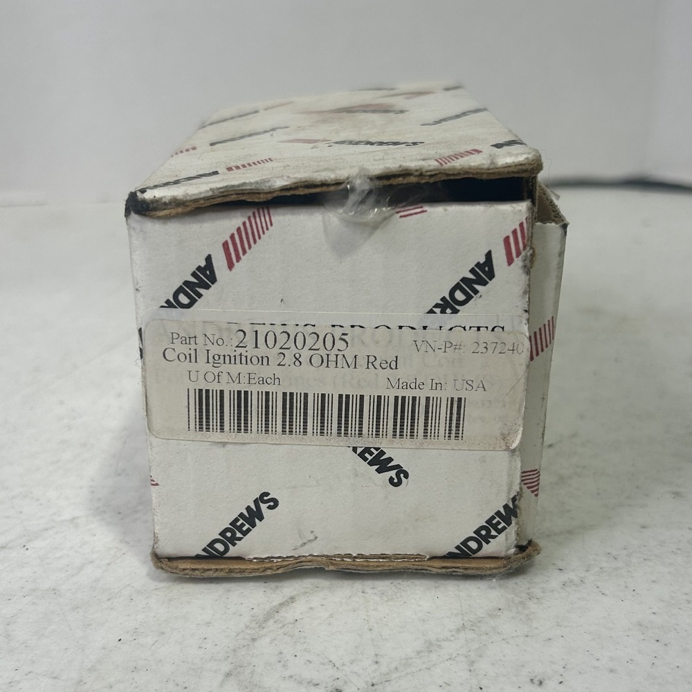 Andrews Products 21020205 Ignition Coil 2.8-3.0 OHM Red Harley Dual Fire